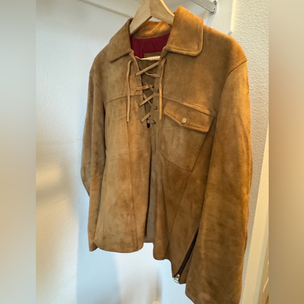 Eat Dust men’s Nubuck Riders Jacket.